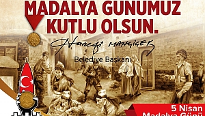 MAHÇİÇEK ‘’MARAŞ’I KAHRAMAN YAPAN İSTİKLAL MADALYASININ VERİLİŞİNİN 93. YILINI GURURLA YAŞIYORUZ’’
