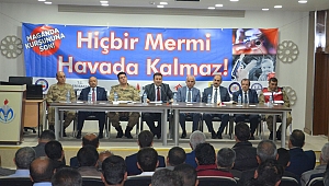 MUHTARLAR 'DÜĞÜNDE ATEŞ ETMEYİN' DİYECEK 