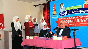 ONİKİŞUBAT BELEDİYESİ YAZARLARLA ÖĞRENCİLERİ BULUŞTURMAYA DEVAM EDİYOR