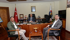 REKTÖR PROF. DR. NİYAZİ CAN’A ZİYARETLER DEVAM EDİYOR