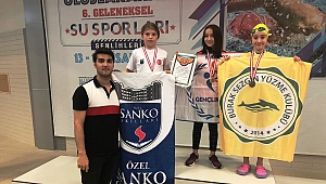 SANKOLU YÜZÜCÜLER REKOR KIRDI