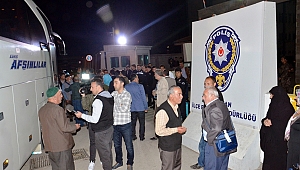 UMRE YERİNE ŞANLIURFA'YA GÖTÜRÜLDÜLER 