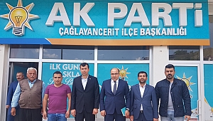 AK PARTİ ADAY ADAYI PROF. DR. ŞAHİN'DEN TEŞKİLAT ZİYARETLERİ