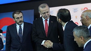 AK PARTİ KAHRAMANMARAŞ ADAYLARI CUMHURBAŞKANI RECEP TAYYİP ERDOĞAN İLE BİRLİKTE