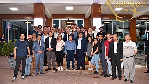 BASIN MENSUPLARI MAHÇİÇEK’LE İFTARDA BULUŞTU