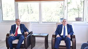 BAŞKAN MAHÇİÇEK, ESNAF ve SANATKÂRLAR ODASINA ZİYARETTE BULUNDU