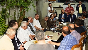 BAŞKAN OKAY'DAN İFTAR SONRASI SOHBETİ