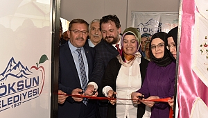 GÖKSUN’DA SÜREKLİ EĞİTİM MERKEZİ VE SERGİ SALONU AÇILDI