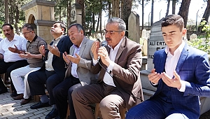HAFIZ ALİ EFENDİ KABRİ BAŞINDA ANILDI