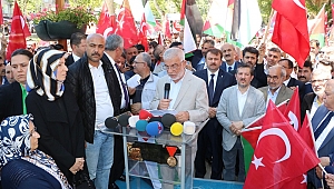 İSRAİL, KAHRAMANMARAŞ'TA DA PROTESTO EDİLDİ 