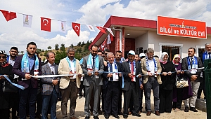 MAKSUTLU BİLGİ VE KÜLTÜR EVİ AÇILIŞI GERÇEKLEŞTİRİLDİ
