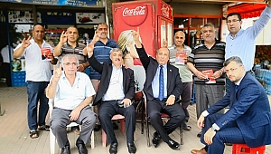 MHP’Lİ CEYHAN, TÜRKOĞLU'NDA SOKAĞA İNDİ