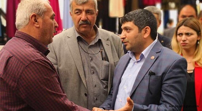 MHP’Lİ ÖZKAN'DAN ESNAF ZİYARETİ