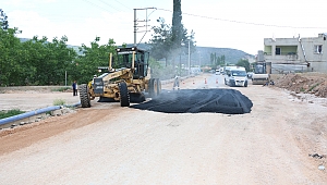 PAZARCIK BELEDİYESİNDEN SICAK ASFALT ÇALIŞMASI