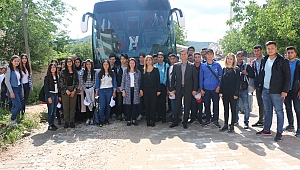 PAZARCIK KAFİLESİ DÜZENLENEN PROGRAMLA ANKARA'YA UĞURLANDI