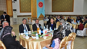 ŞEHİT AİLELERİ VE GAZİLER İFTARDA BULUŞTU 