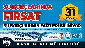 SU BORÇLARINA YAPILANDIRMA FIRSATI