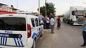 TIRIN ÇARPTIĞI SURİYELİ İŞ ADAMI ÖLDÜ 
