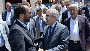 AK PARTİLİ ÖZDEMİR, DEN KSÜ YÖNETİMİNE ZİYARET