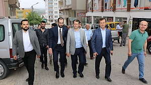 BAŞKAN BOZDAĞ DUR DURAK BİLMİYOR