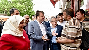 BAŞKAN ERKOÇ AFŞİN’DE…