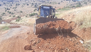 BÜYÜKNACAR YOLU GENİŞLETİLİYOR
