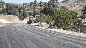 İSMAİLLİ YOLUNA SICAK ASFALT