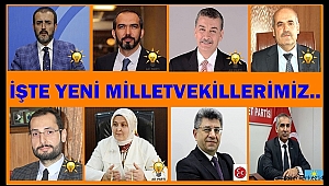 İŞTE YENİ MİLLETVEKİLLERİMİZ..