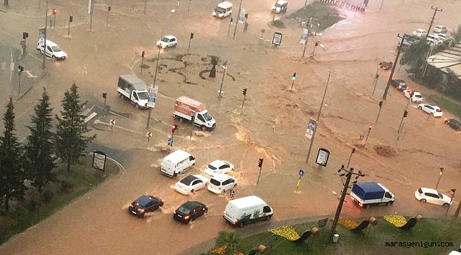 KAHRAMANMARAŞ'TAKİ SEL FELAKETİ KAMERADA
