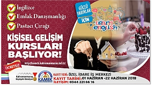 KAMEK’TEN YAZ DÖNEMİ KURSLARI
