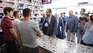 ÖZDEMİR; MİLLETE HİZMET YOLUNDA KUTLU YÜRÜYÜŞE DEVAM