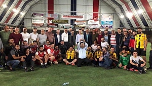 PAZARCIK’TAKİ TURNUVADA KÜÇÜKBAĞSPOR ŞAMPİYON OLDU 