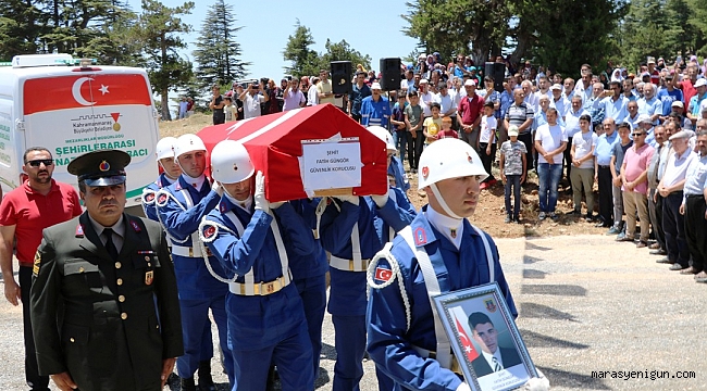 ŞEHİT KORUCU FATİH GÜNGÖR SON YOLCULUĞUNA UĞURLANDI