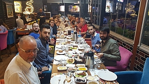 VOSVOS TUTKUNLARI İFTARDA BULUŞTU 