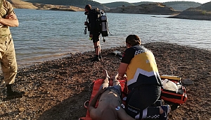 2 AY SONRA ASKERE GİDECEKTİ BARAJ GÖLETİNDE BOĞULDU 