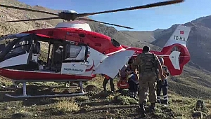 2 BİN 600 METRE RAKIMLI YAYLADA DOĞUM SANCISI TUTTU 