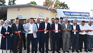 BAŞKAN NECATİ OKAY; HER YERE EŞİT HİZMET GÖTÜRÜYORUZ