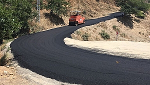 DEDELER YOLU DA ASFALTLANDI