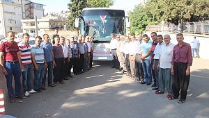 KAHRAMANMARAŞ BAĞCILARINA YÖNELİK MANİSA İLİNE ÇİFTÇİ İNCELEME GEZİSİ DÜZENLENDİ.