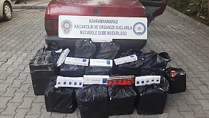 KAHRAMANMARAŞ'TA 3 BİN 630 PAKET KAÇAK SİGARA ELE GEÇİRİLDİ 