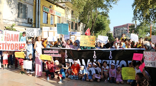 KAHRAMANMARAŞ’TA ÇOCUK İSTİSMARI PROTESTO EDİLDİ