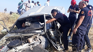 KAHRAMANMARAŞ'TA TRAFİK KAZASI: 1 ÖLÜ, 3 YARALI 