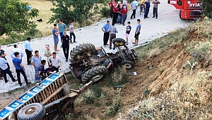 KAHRAMANMARAŞ’TA TRAFİK KAZASI: 1 YARALI 