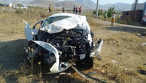 OTOMOBİL SÜRÜCÜSÜ, FECİ KAZADA HAYATINI KAYBETTİ 