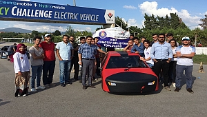 REKTÖR CAN, KSÜ’NÜN ELEKTRİKLİ ARACI UĞUR BÖCEĞİ’Nİ TANITTI