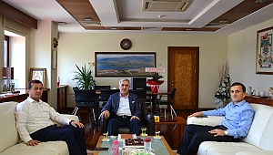 REKTÖR CAN, PAZARCIK KAYMAKAMI AYDIN VE BELEDİYE BAŞKANI BOZDAĞ İLE İLÇEDEKİ EĞİTİM ÇALIŞMALARINI DEĞERLENDİRDİ