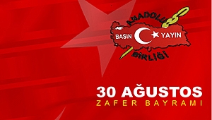 ABYB BÖLGE VE İL BAŞKANI AKKURT: 30 AĞUSTOS ZAFER BAYRAMINI KUTLADI..
