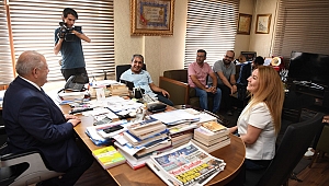 ABYB’DEN BAŞKAN MAHÇİÇEK’E ZİYARET!