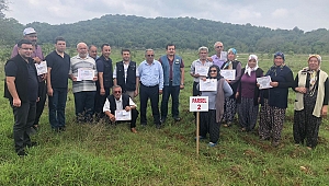 ANDIRIN’DA 750 DÖNÜM ARAZİ 49 YILLIĞINA KİRALANDI 