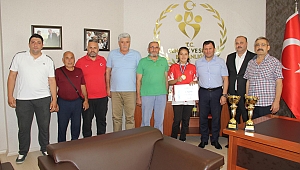 BALKAN JUDO ŞAMPİYONU KEVSER DİLBİRLİĞİ’NDEN ZİYARET